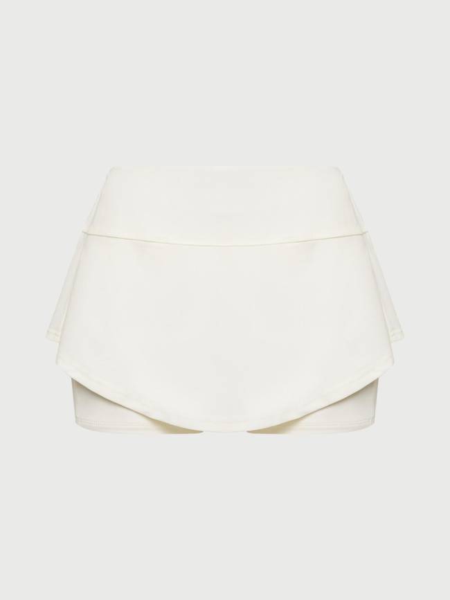 Юбка-шорты айвори